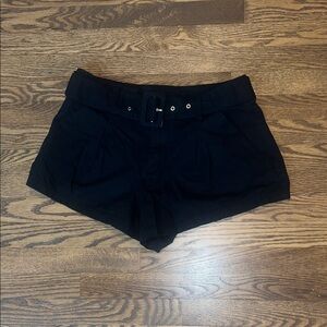 Future Collective Black Women's Shorts Jenee Naylor with belt